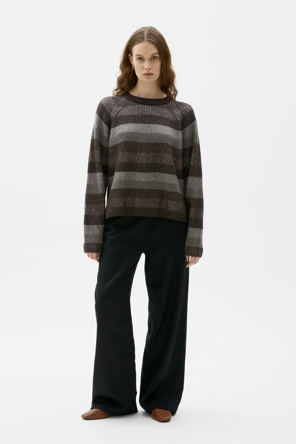 HILA MULTICOLOUR STRIPED LAMBSWOOL PEYSA