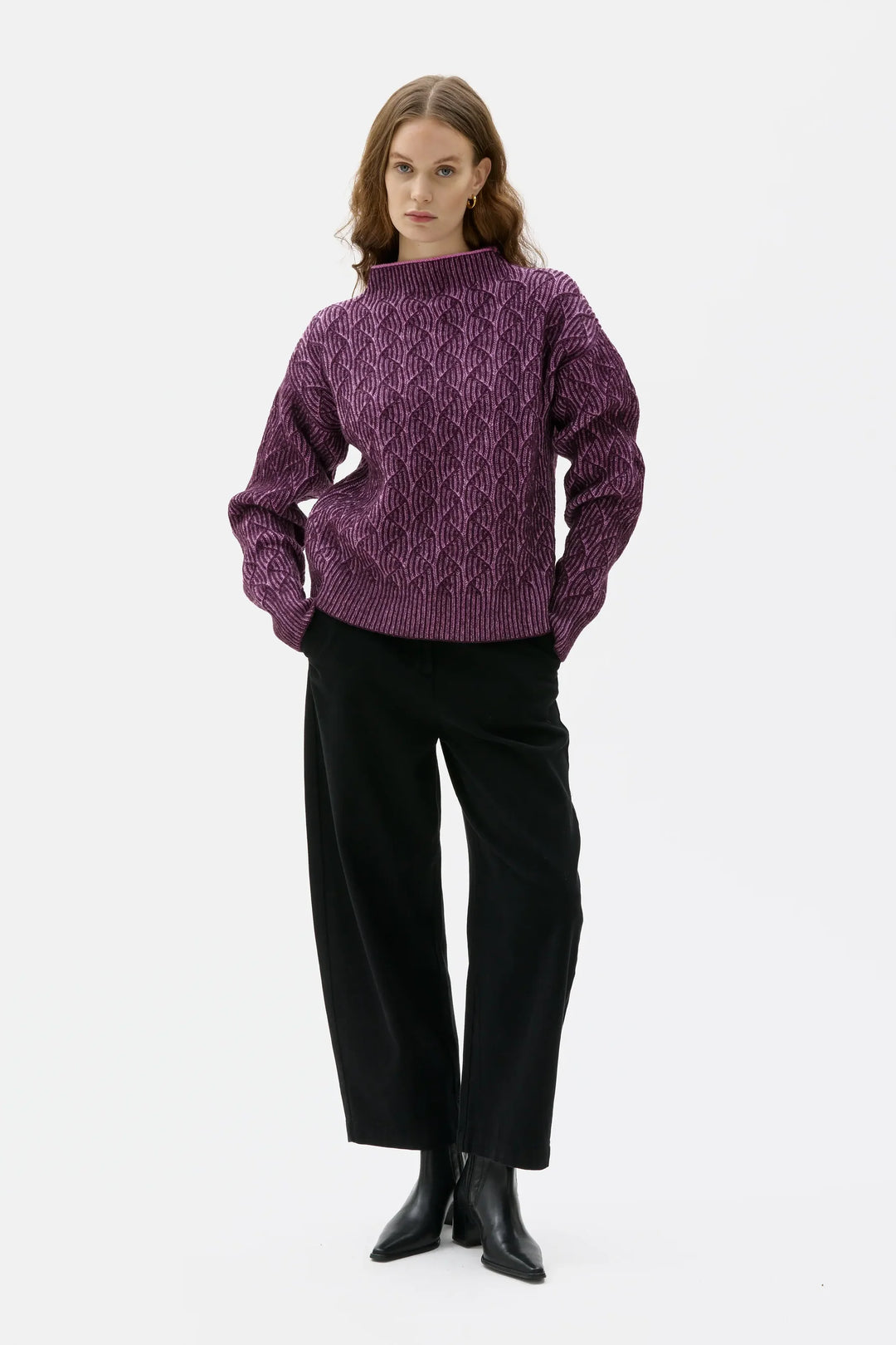 ZOYA BICOLOUR LAMBSWOOL PEYSA GRAPE BICOLOUR