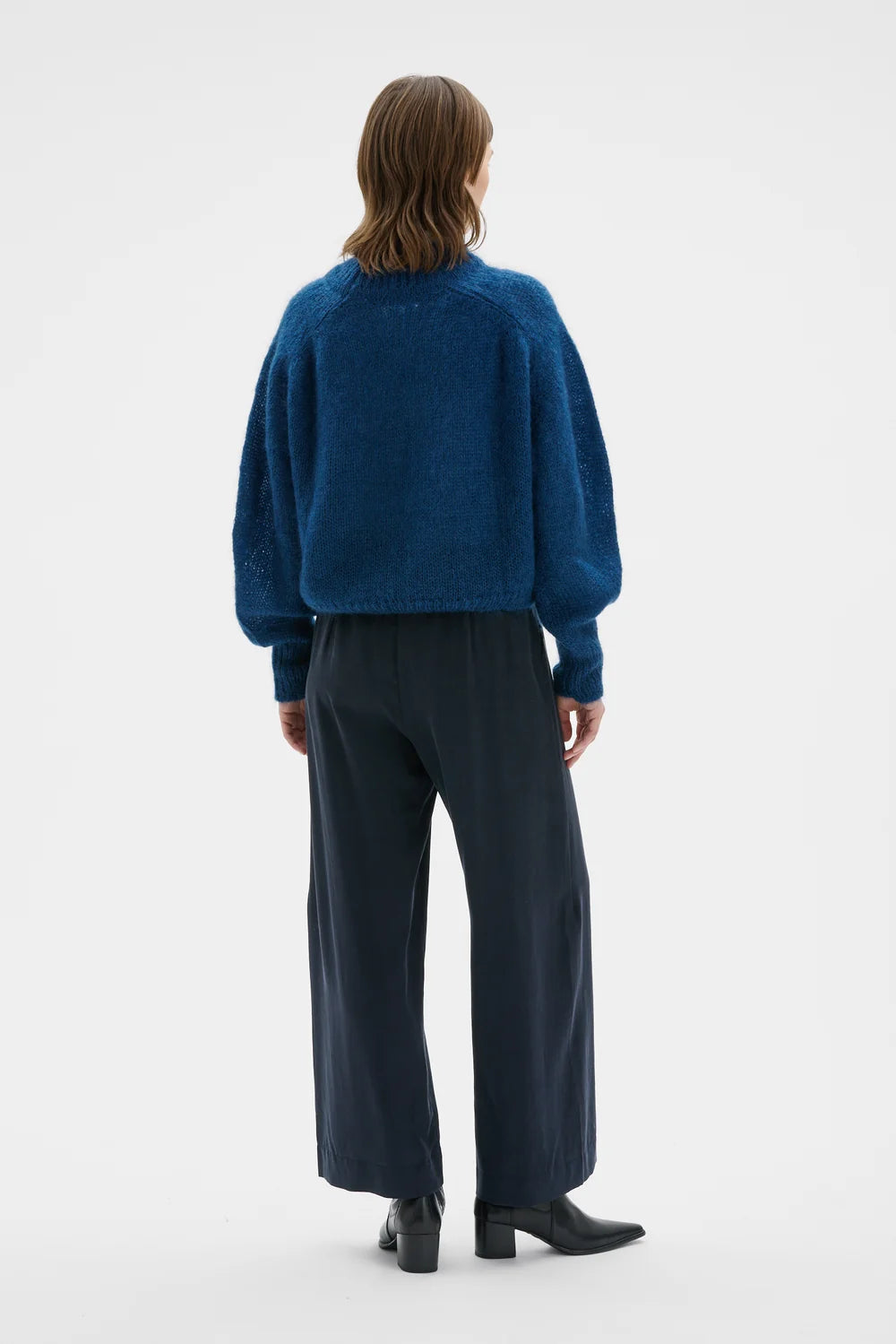 THEA FLOWY TENCEL BUXUR NAVY