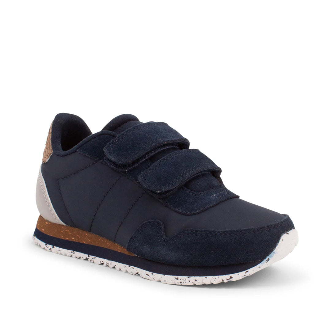 NOR SUEDE STRIGASKÓR DARK NAVY