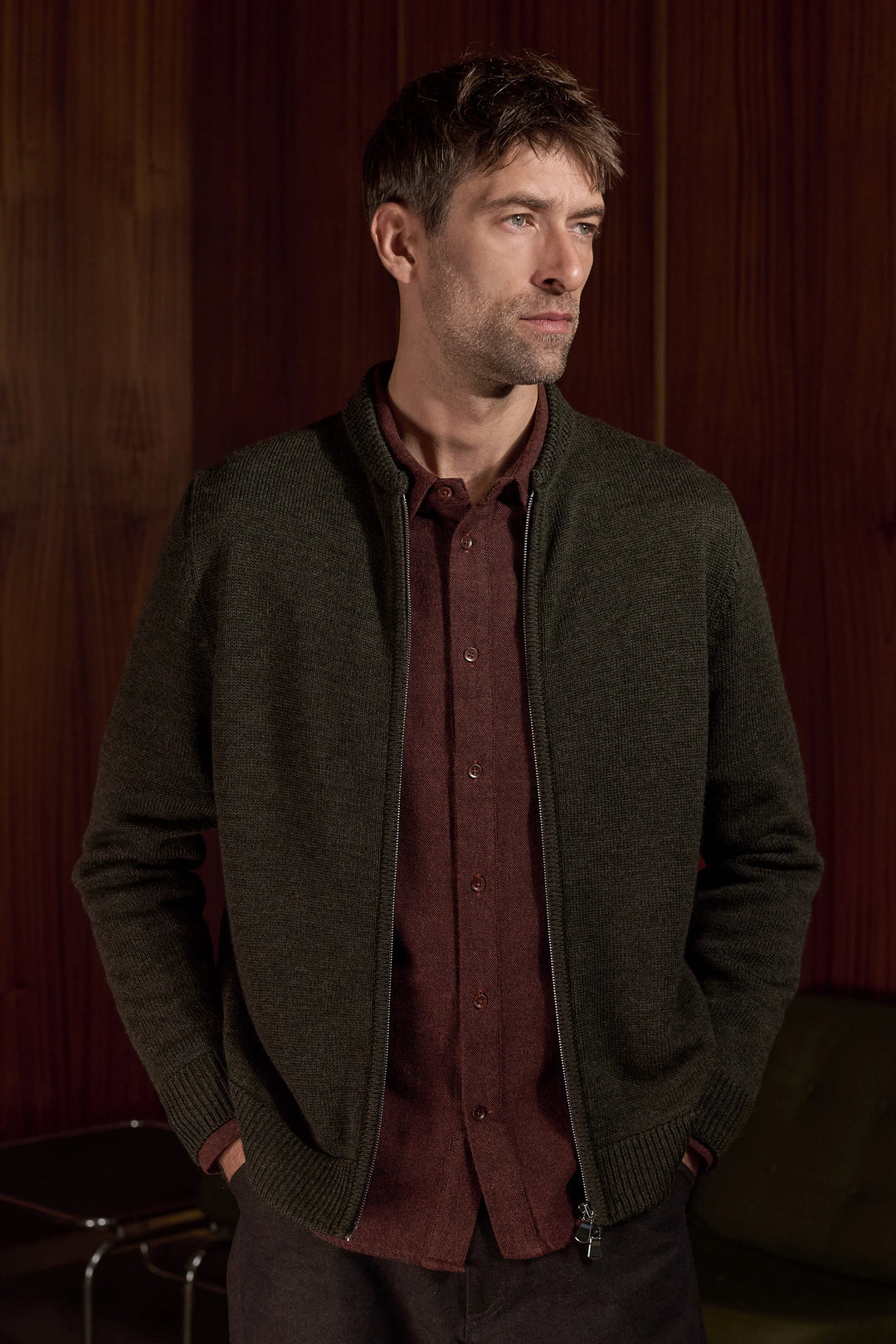 PAUL RENND PEYSA PURE MERINO - MEL OLIVE