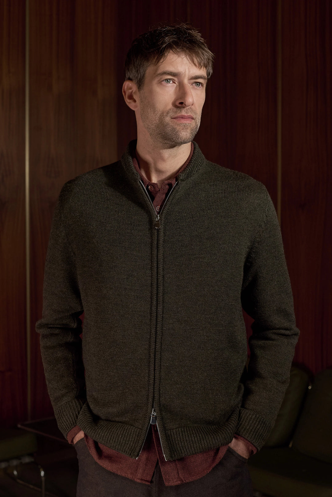 PAUL RENND PEYSA PURE MERINO - MEL OLIVE