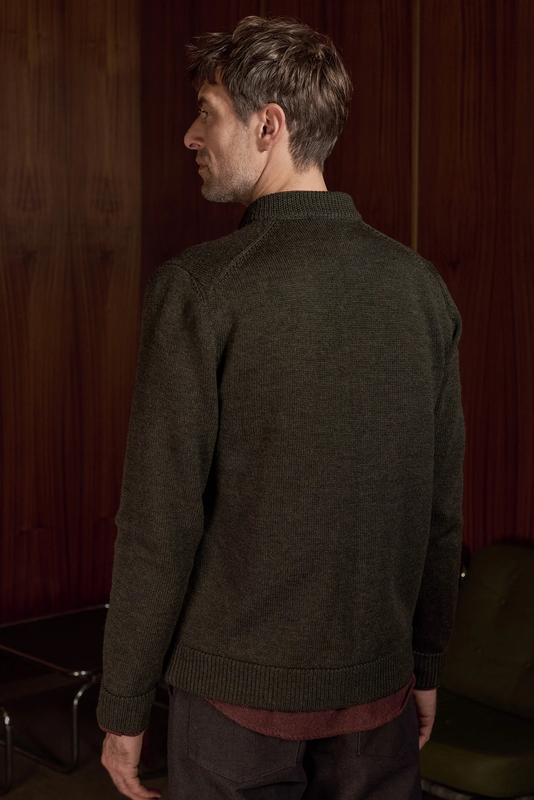 PAUL RENND PEYSA PURE MERINO - MEL OLIVE
