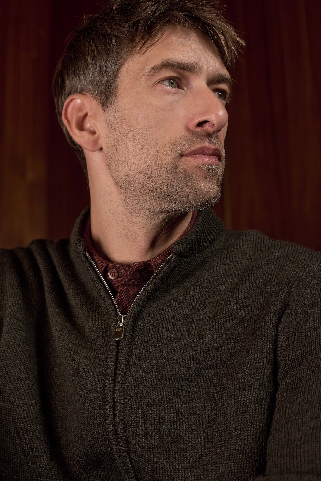 PAUL RENND PEYSA PURE MERINO - MEL OLIVE