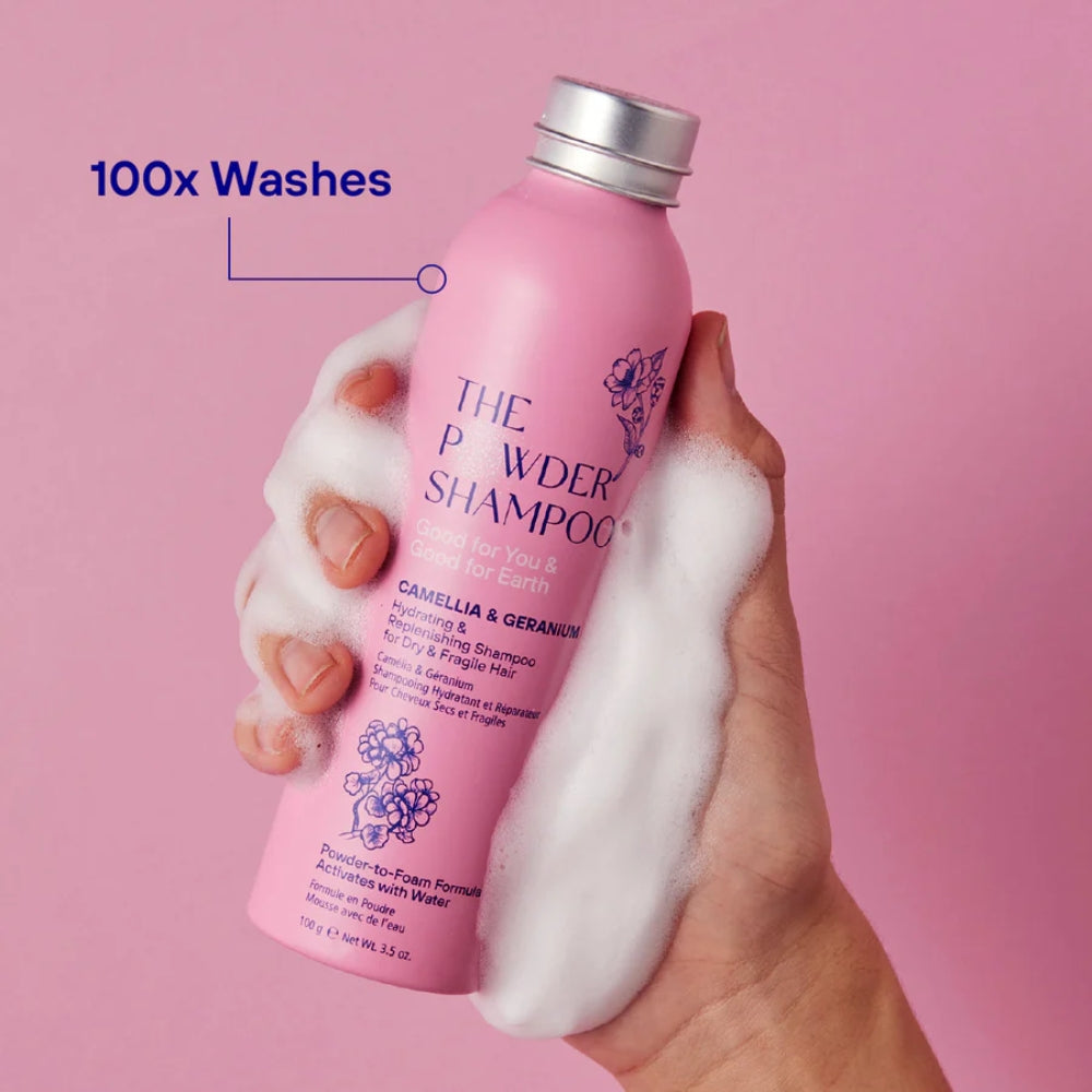 Hydrating & Replenishing Powder Shampoo - 100g.