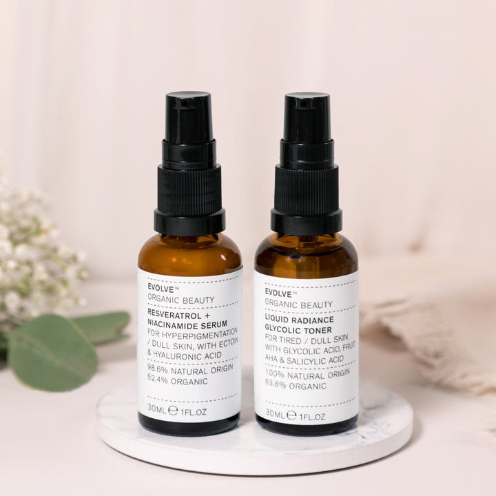 Tilboð! Resveratrol serum & Glycolic Toner