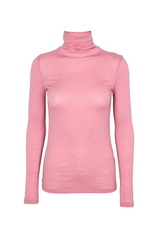 RINJA RÚLLUKRAGABOLUR ULLARBLANDA CASHMERE ROSE