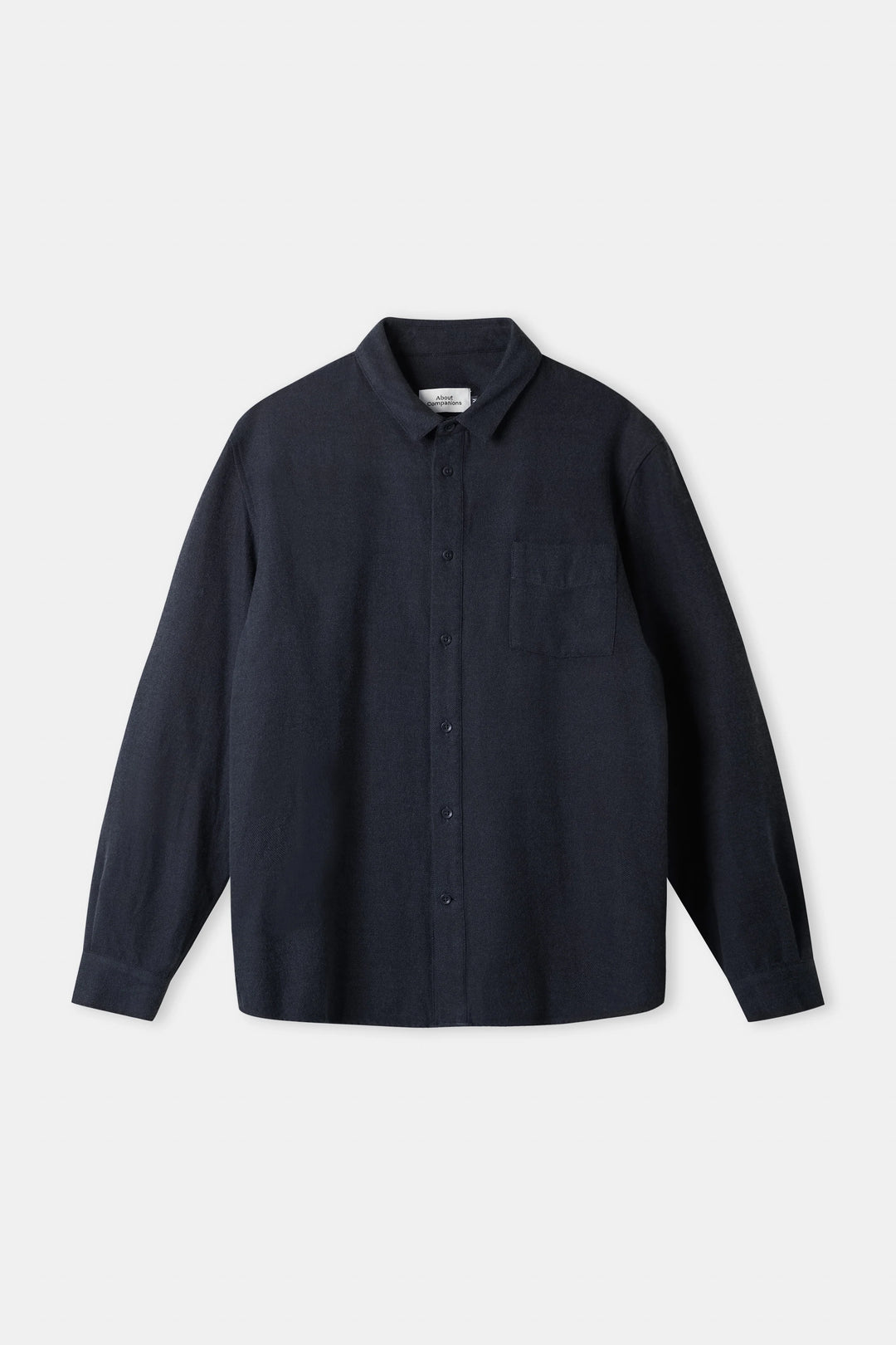 SIMON SKYRTA ÚR FLANNEL - COLD NAVY