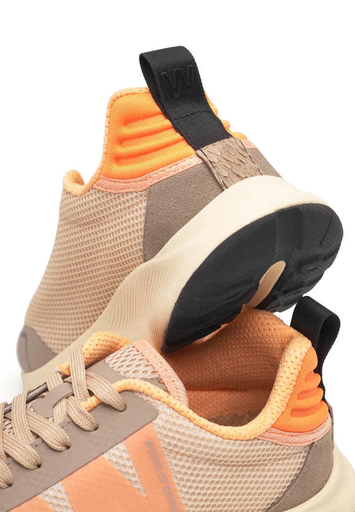 SABINE STRIGASKÓR COFFEE CREAM/TIGER