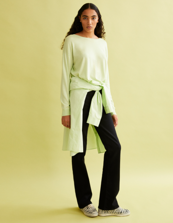 LAARNI BOLUR PASTEL GREEN