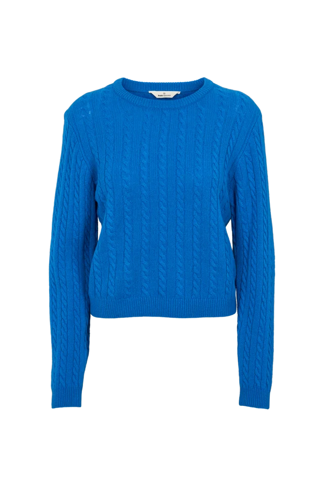 SELEM KAÐLAPEYSA O-NECK DIRECTOIRE BLUE