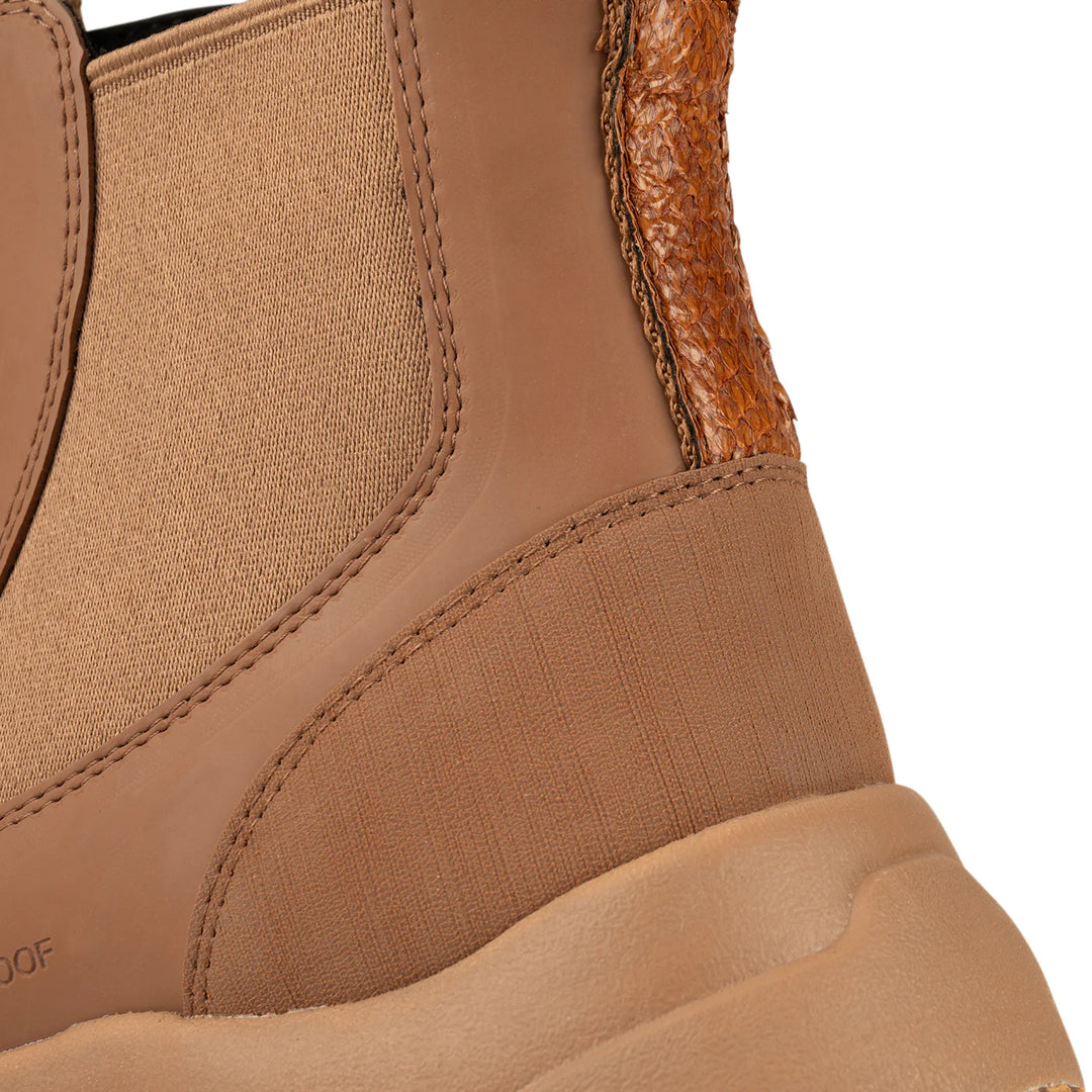 SIRI RUBBER BOOT WATERPROOF CARAMEL