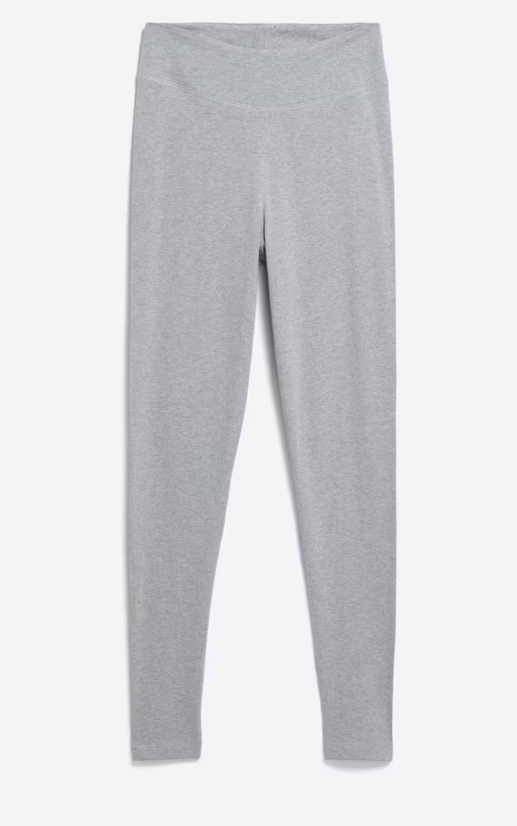 FARIBAA LEGGINGS LÍFRÆN BÓMULL Silver melange
