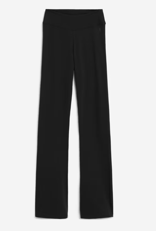 REHMAA LEGGINGS ÚTVÍÐAR ÚR LÍFRÆNNI BÓMULL SVARTAR
