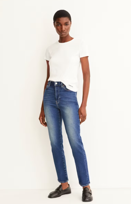LEJAANI SLIM GALLABUXUR DK INDIGO