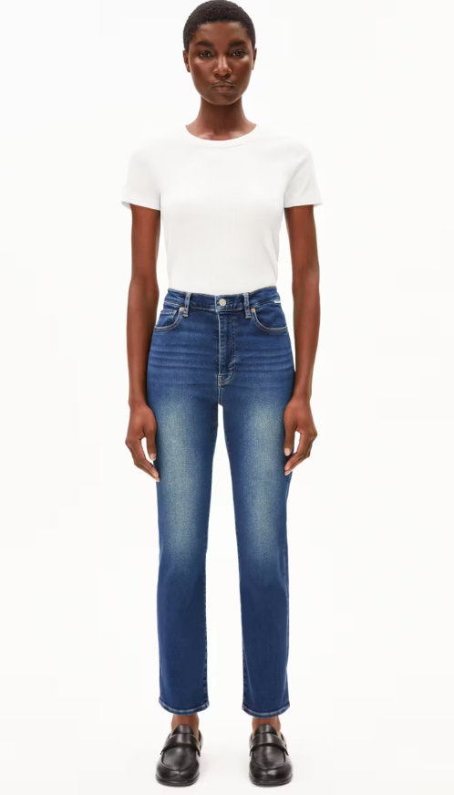 LEJAANI SLIM GALLABUXUR DK INDIGO