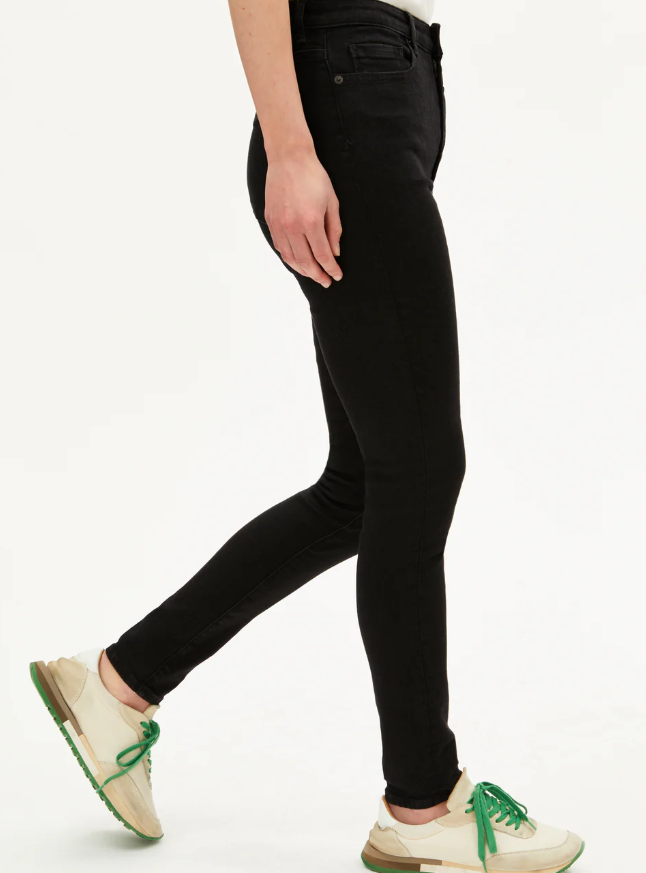 INGAA SKINNY GALLABUXUR RINSE BLACK