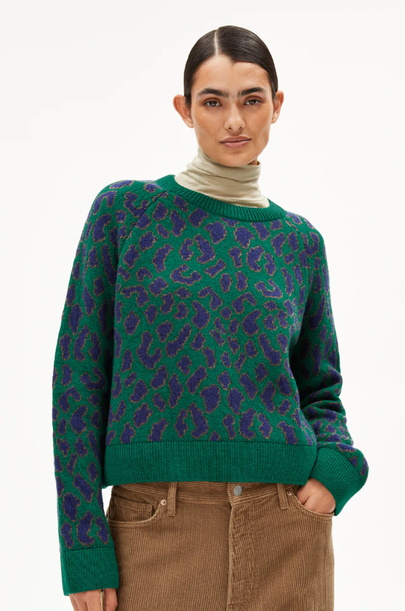 DILIRIAA REGLANA PEYSA LEOPAA EMERALD GREEN