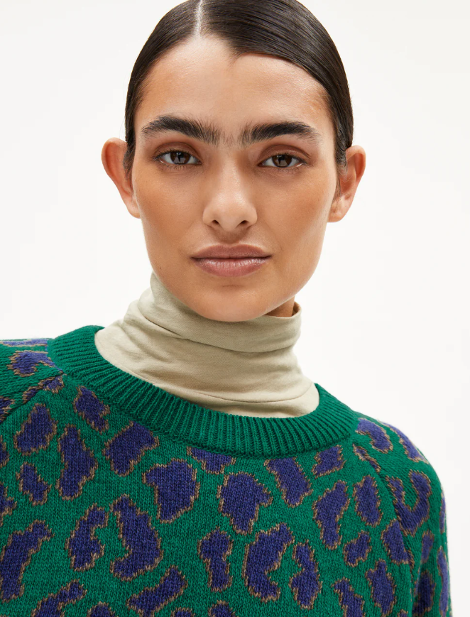 DILIRIAA REGLANA PEYSA LEOPAA EMERALD GREEN