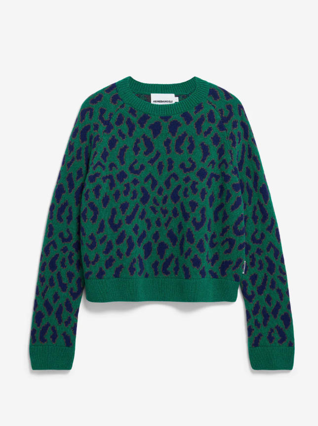 DILIRIAA REGLANA PEYSA LEOPAA EMERALD GREEN