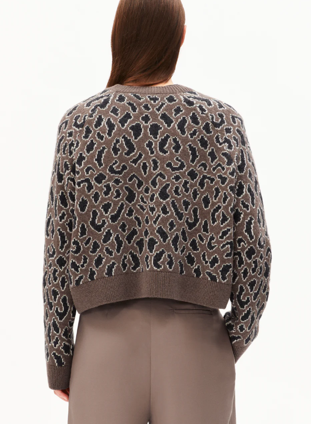 DILIRIAA REGLANA PEYSA LEOPAA WALNUT CREAM