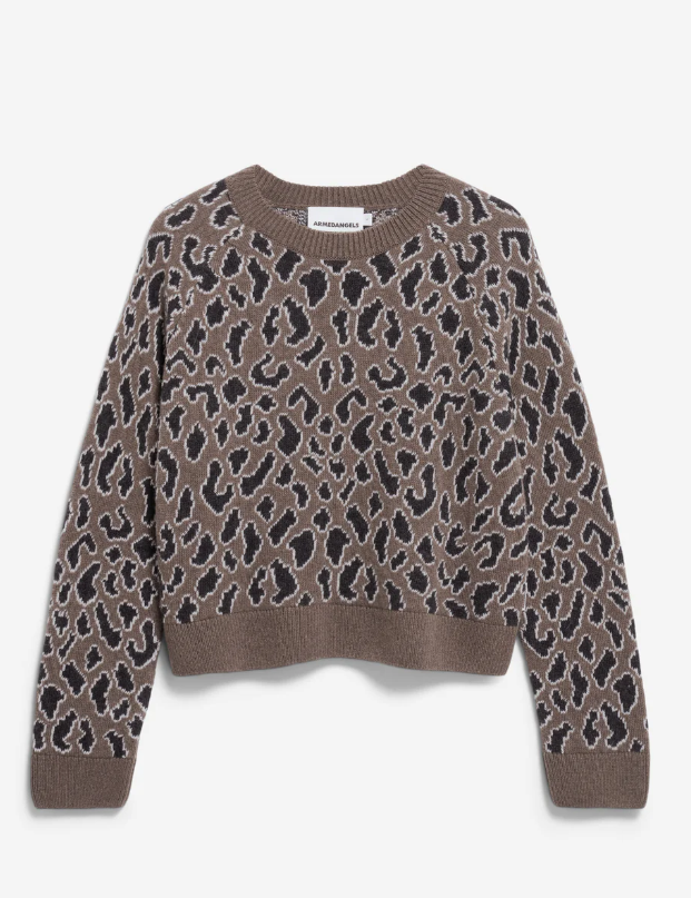 DILIRIAA REGLANA PEYSA LEOPAA WALNUT CREAM
