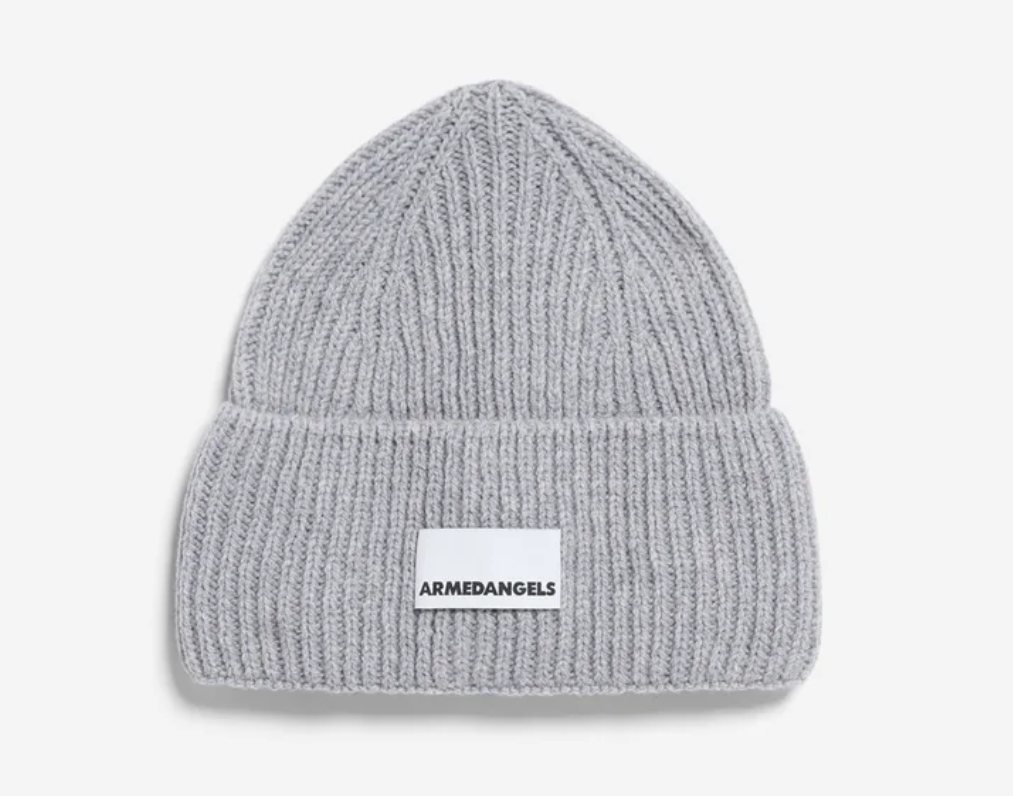 LELEAA HÚFA SILVER MELANGE RECYCLED CASHMERE MIX