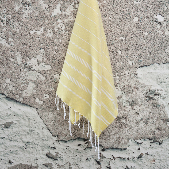 Sultana Peshtemal handklæði - Lemon