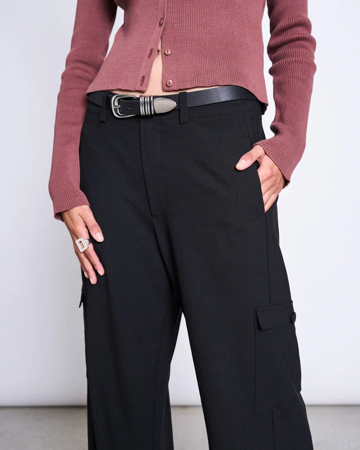 BIG WESTERN BELT ARIX SILVER