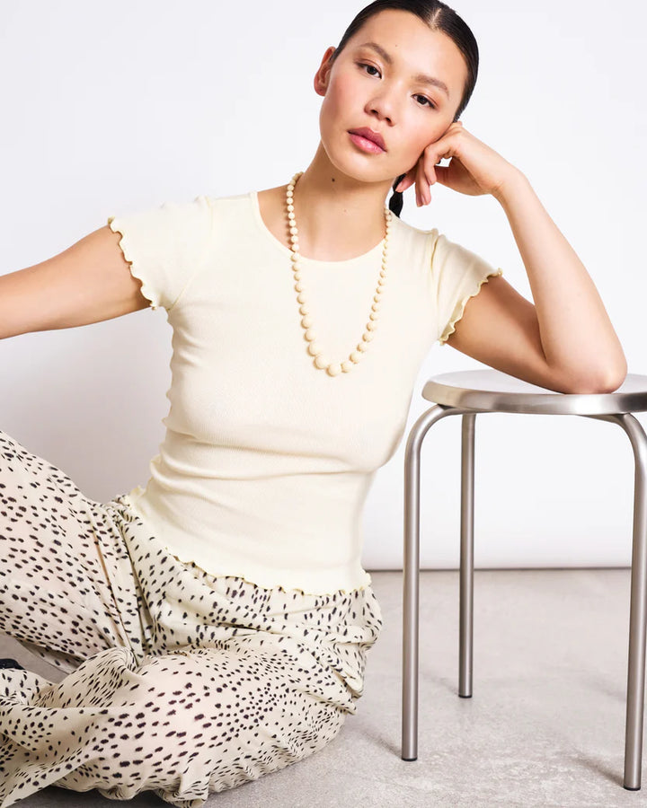 REN BOLUR MINIRB ÚR LÍFRÆNNI BÓMULL BUTTERMILK