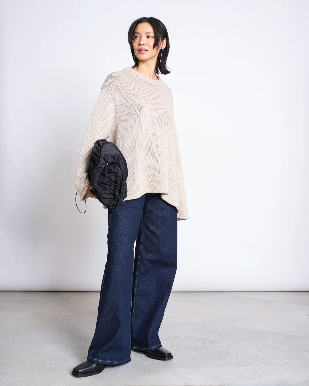 SONA HEAVY KNIT PEYSA LÍFRÆN BÓMULL IVORY