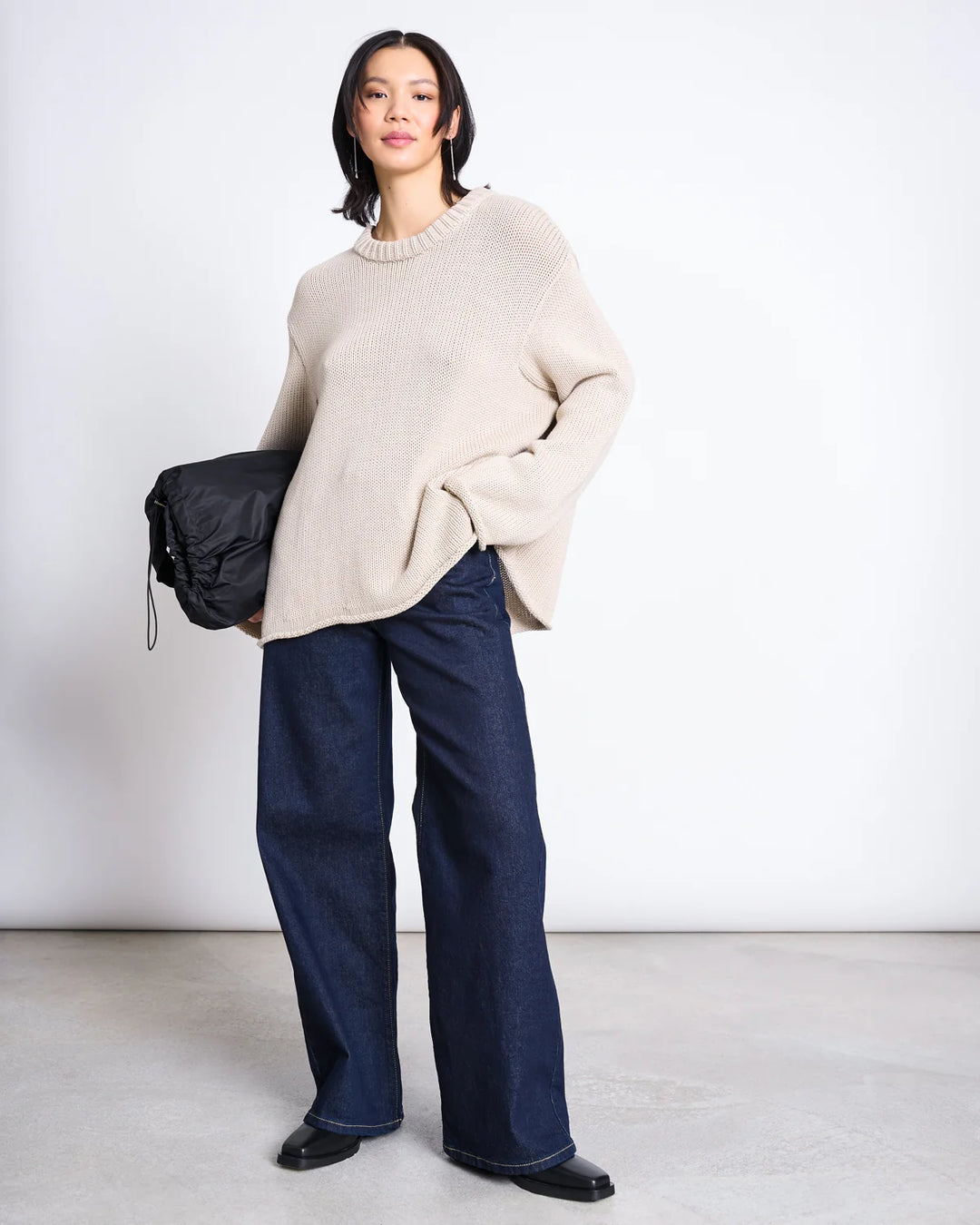 SONA HEAVY KNIT PEYSA LÍFRÆN BÓMULL IVORY