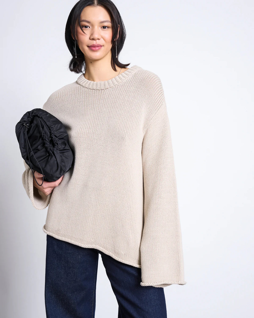 SONA HEAVY KNIT PEYSA LÍFRÆN BÓMULL IVORY