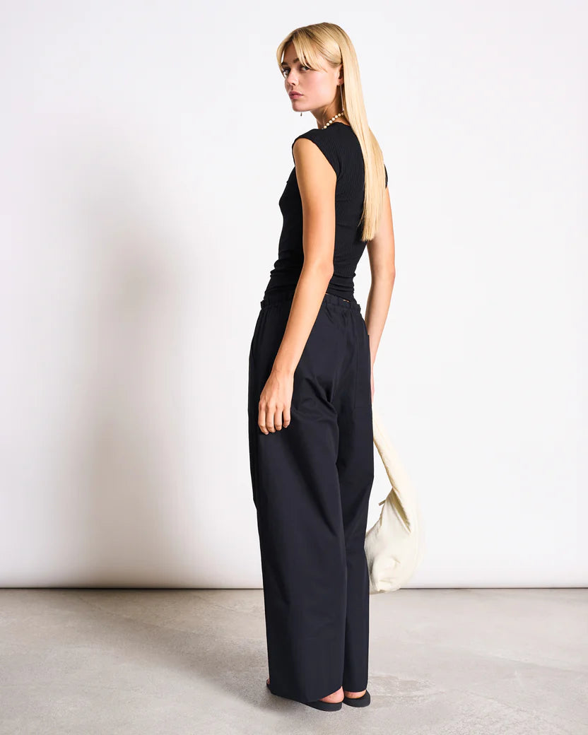 APIS RIB BOLUR ÚR TENCEL SVARTUR