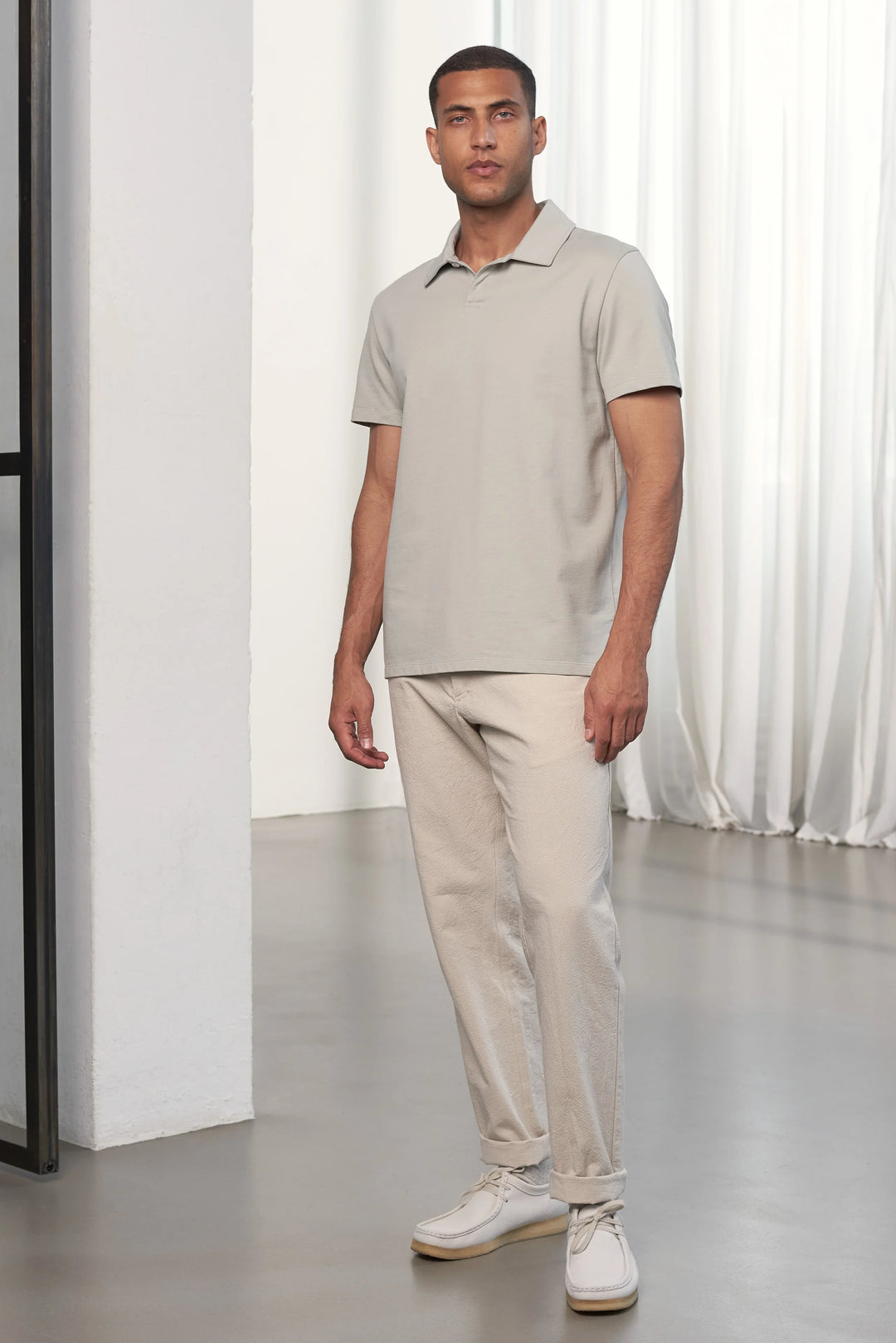 TODD POLO BOLUR ÚR LÍFRÆNNI BÓMULL REED