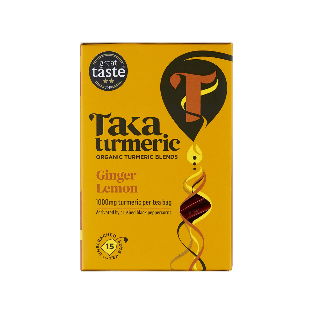 Taka Turmerik - verðlaunate. Engifer & sítróna