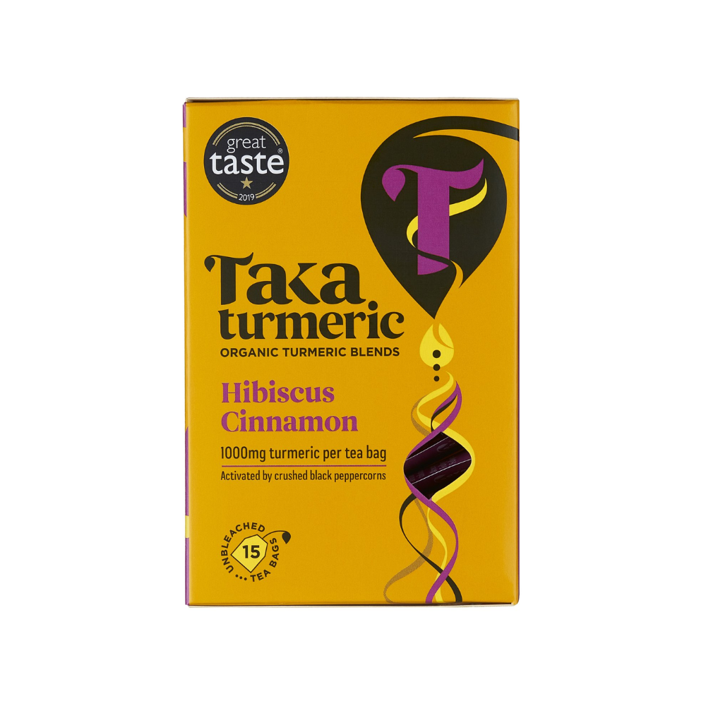 Taka Turmerik - verðlaunate. Hibiscus &amp; ceylon kanill