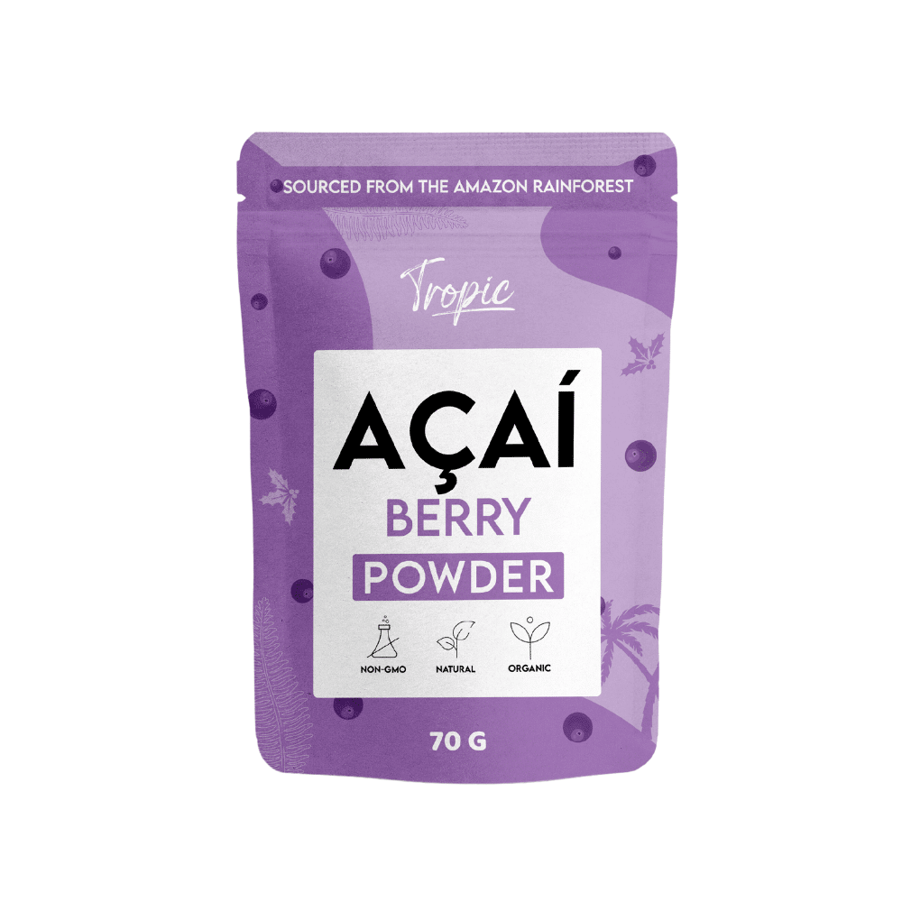 Lífrænt acaí duft 70 gr