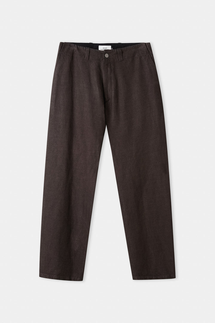 WABAN WINTER LINEN BUXUR COFFEE