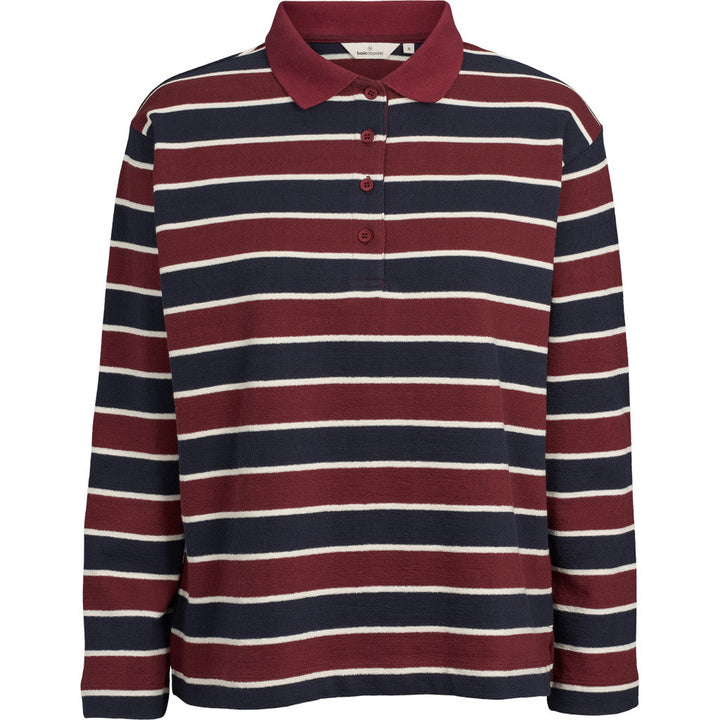 ANNELI POLO PEYSA BORDEAUX TRUFFLE/ SKY CAPTAIN