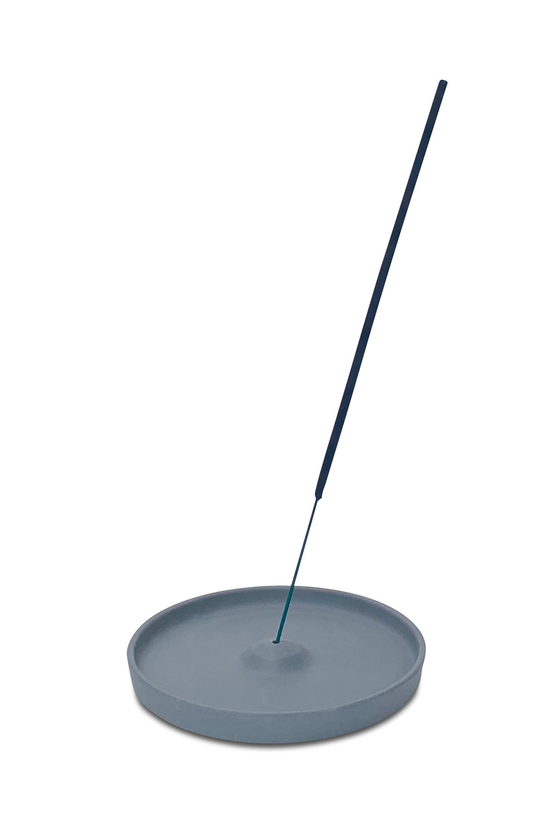 Reykelsisdiskur úr keramik - blár