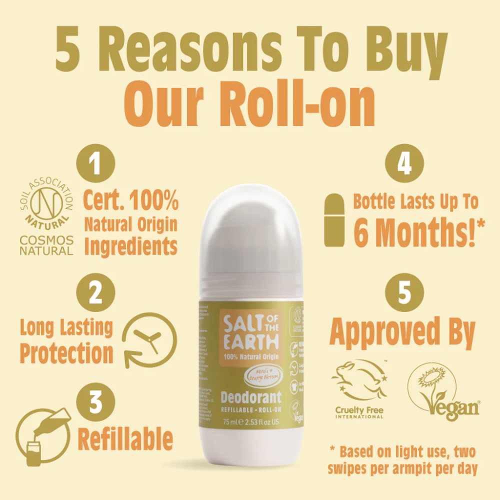 Svitalyktareyðir Roll-on - Neroli & Orange Blossom