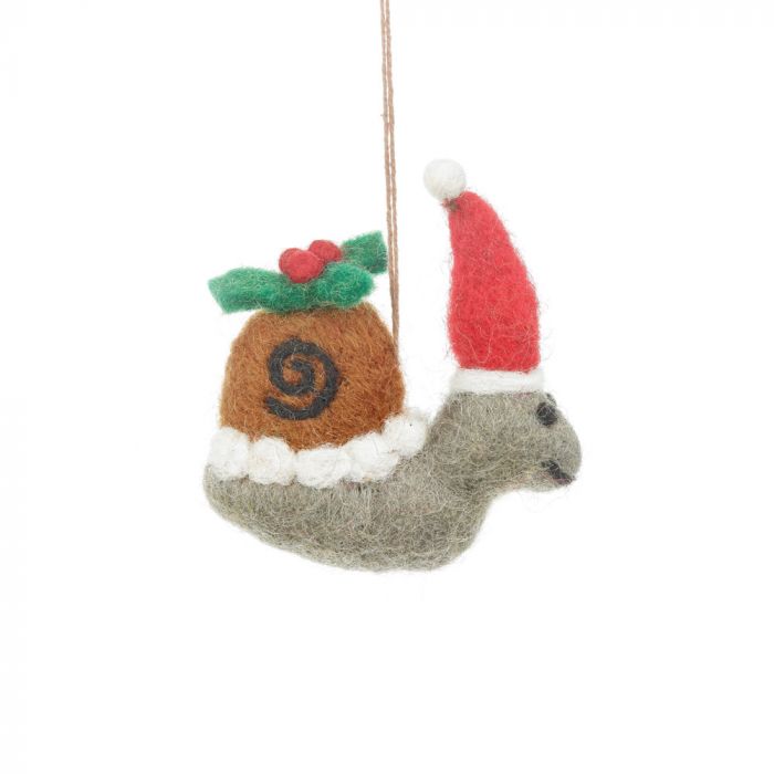 Christmas Snail