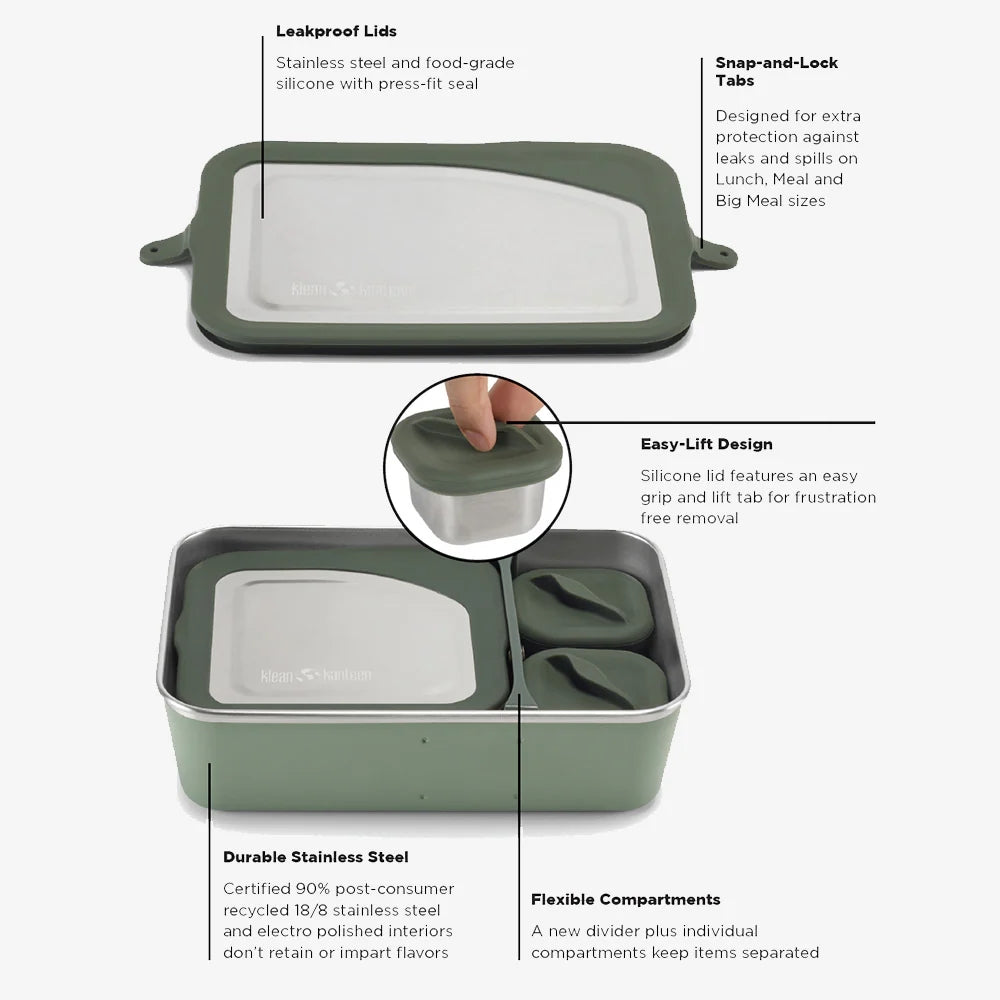 Stálílát 680 ml - Lunch Box