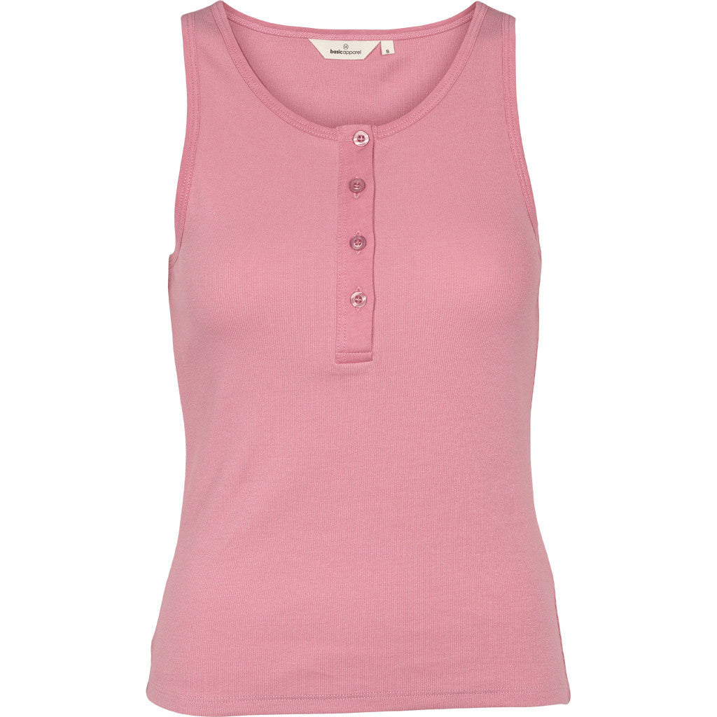 LUDMILLA GRANDDAD TANK CASHMERE ROSE