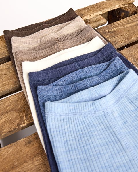 ULLAR LEGGINGS LIGHT BLUE MELANGE