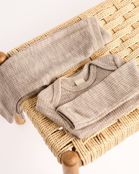 ULLAR LEGGINGS NATUR MELANGE