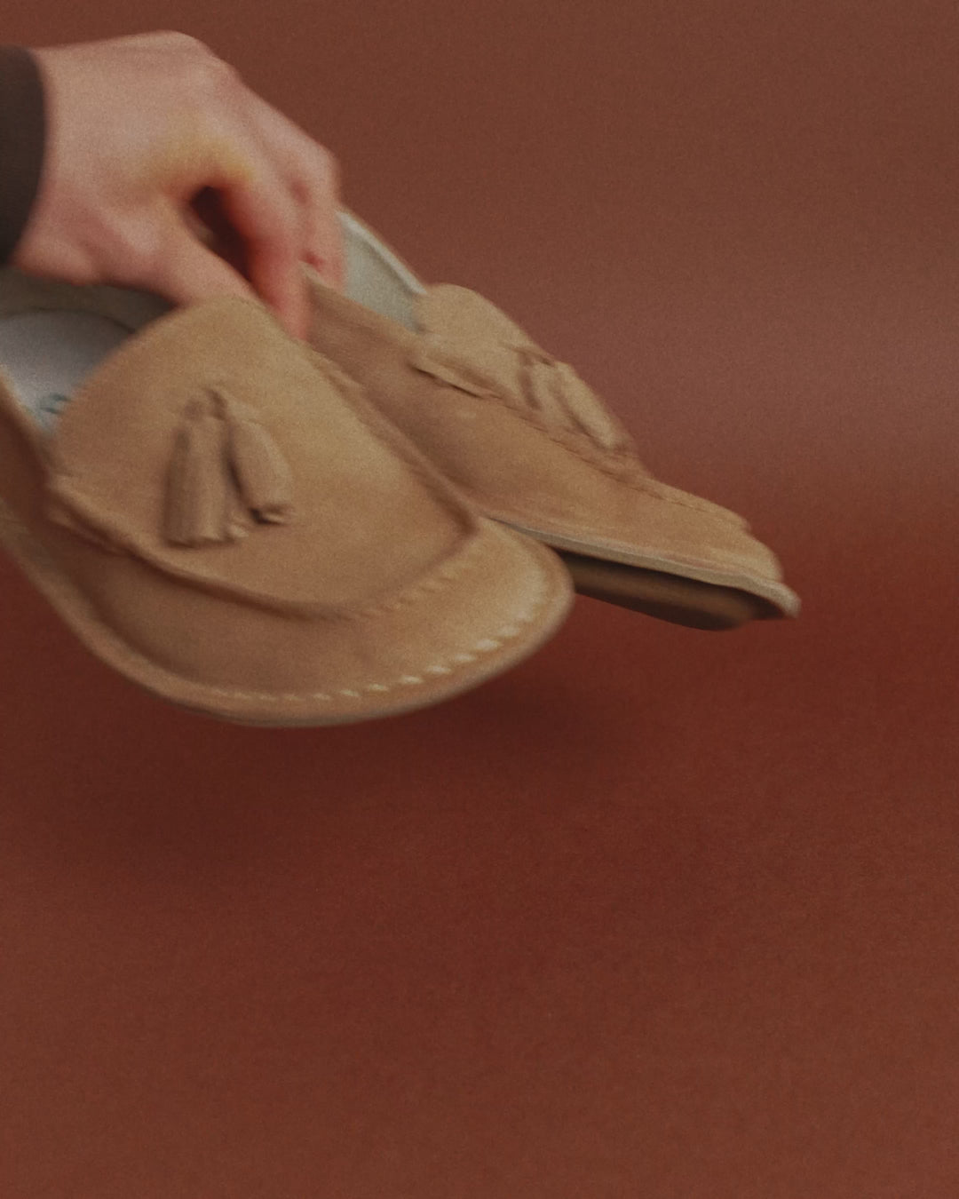 TRIBECA Suede Desert Sand
