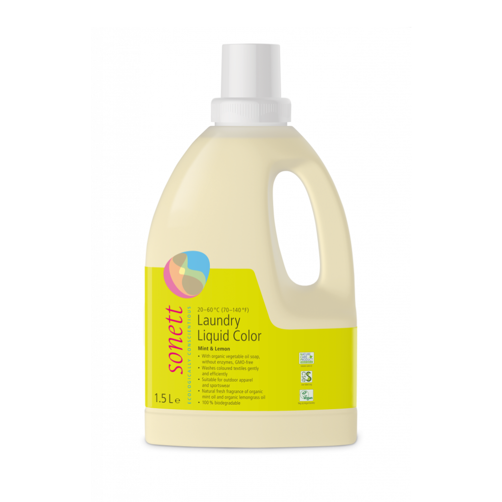 Þvottaefni minta & sítróna 1,5 L
