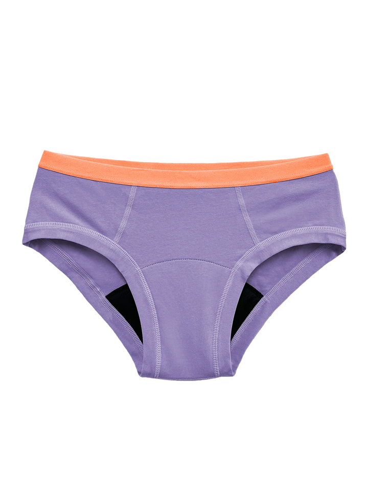 Teen Boyshort fjólubláar - miðlungs-mikil rakadrægni